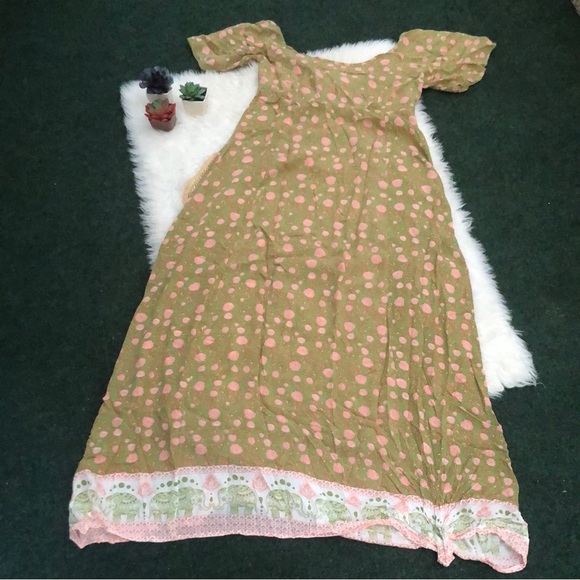 Island Tropical Elephant Dress - Picture 6 of 14